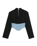 Float corset blazer
