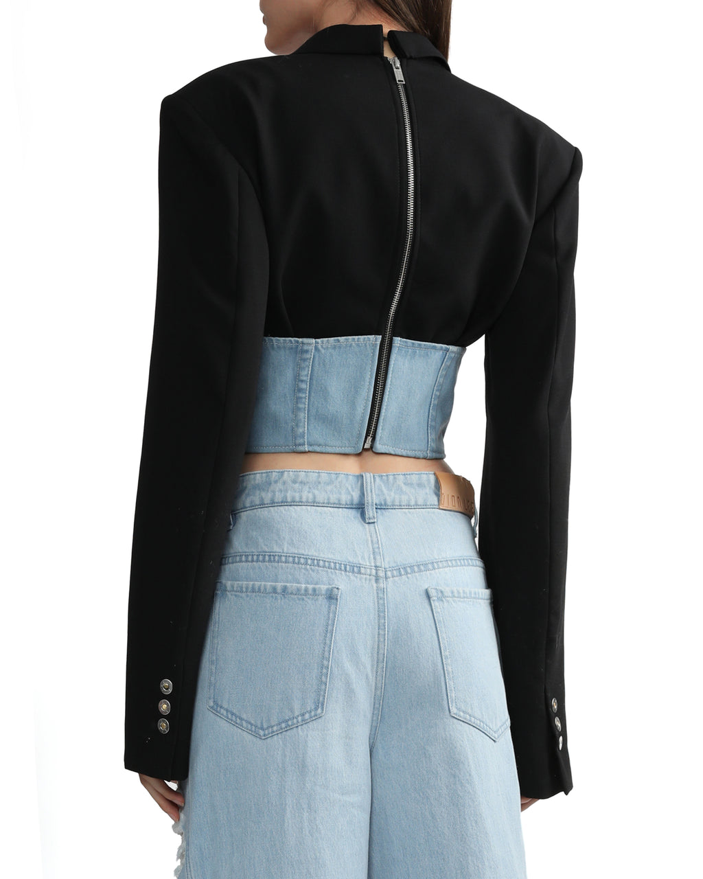 Float corset blazer