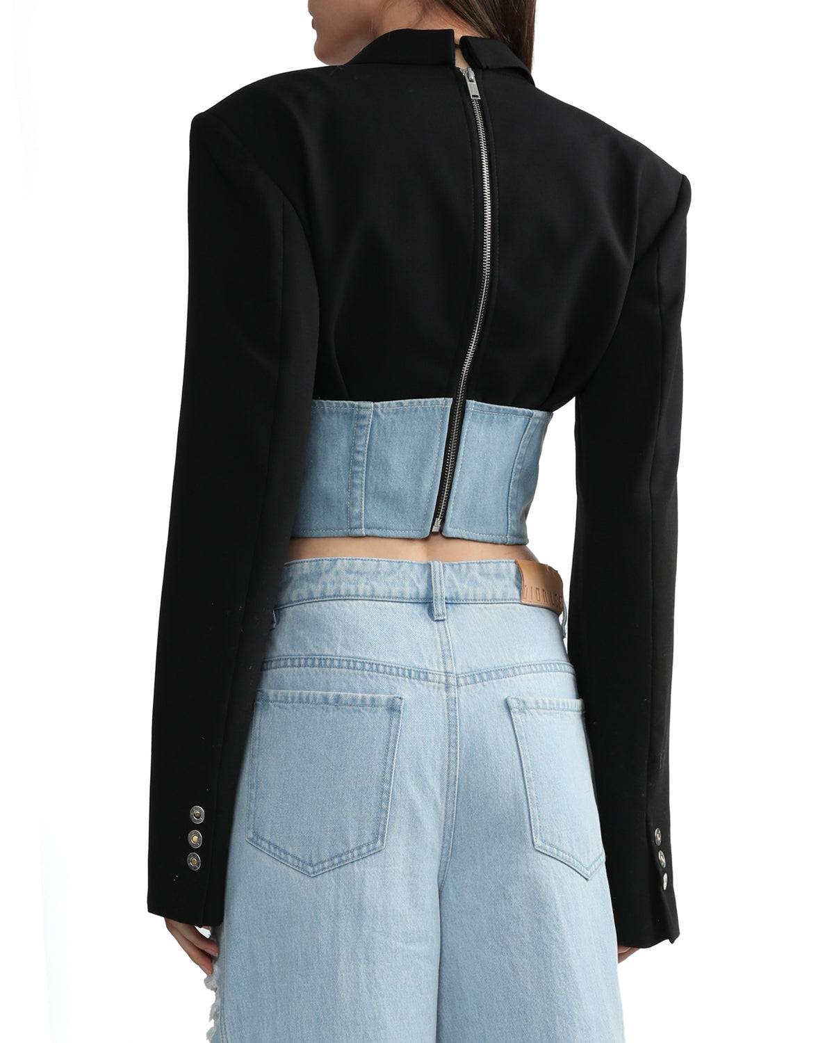 Float corset blazer