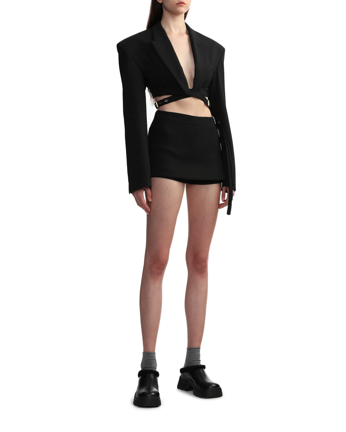 Constrictor cropped jacket