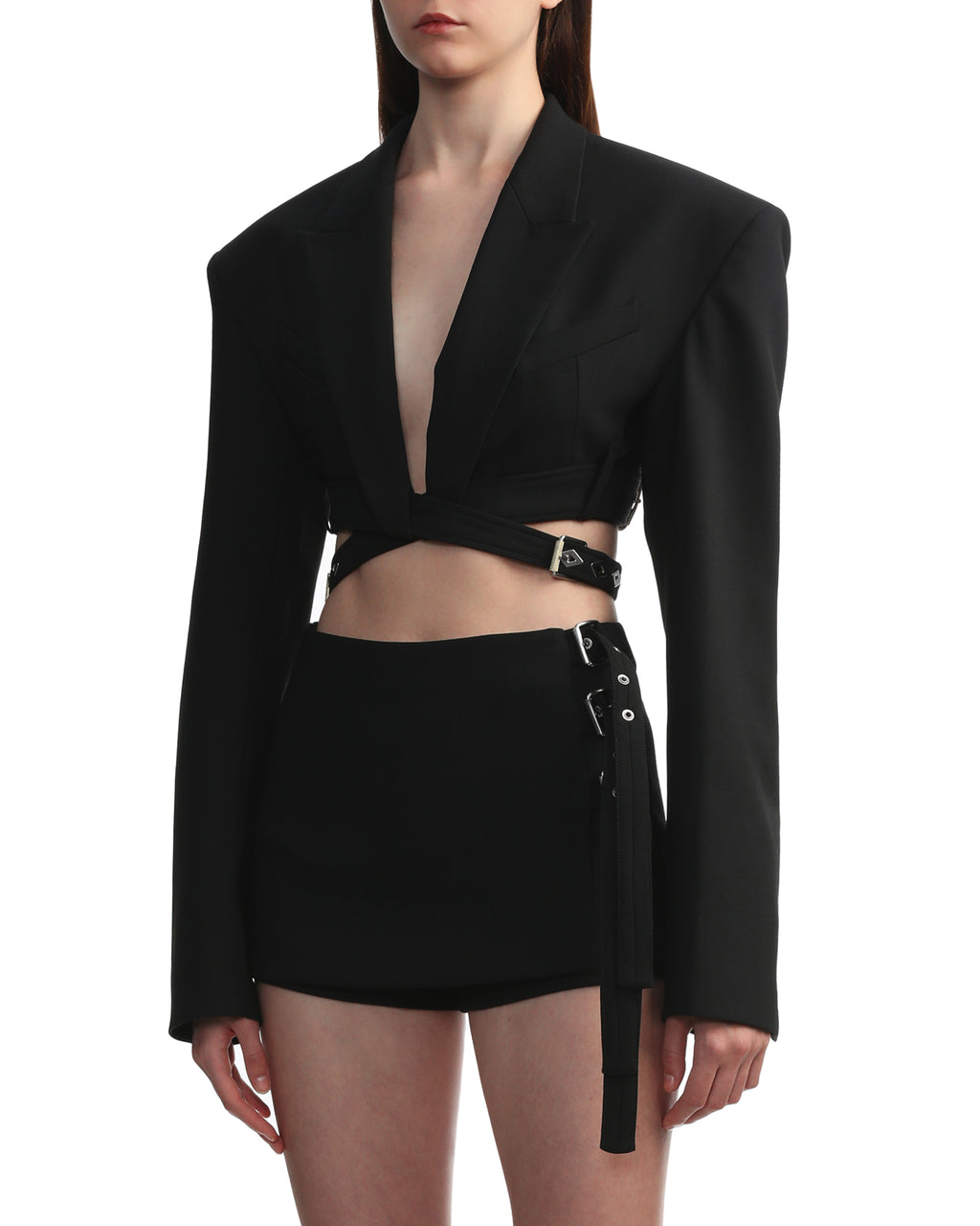 Constrictor cropped jacket