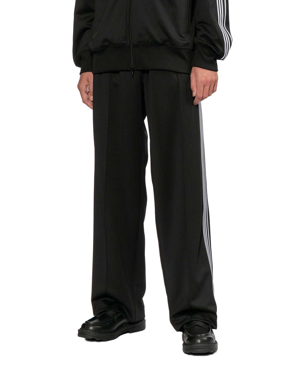 Striped track pants