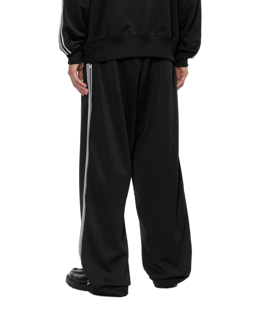 Striped track pants