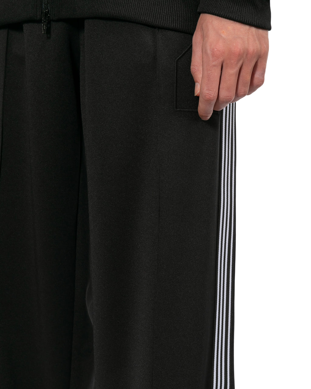 Striped track pants