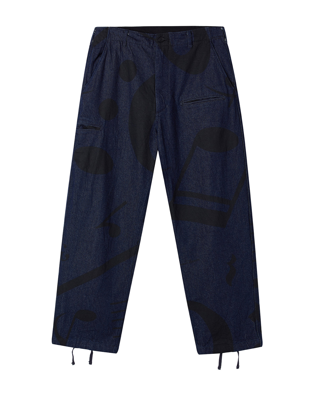 Graphic pants
