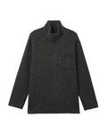 Half-zip sweater