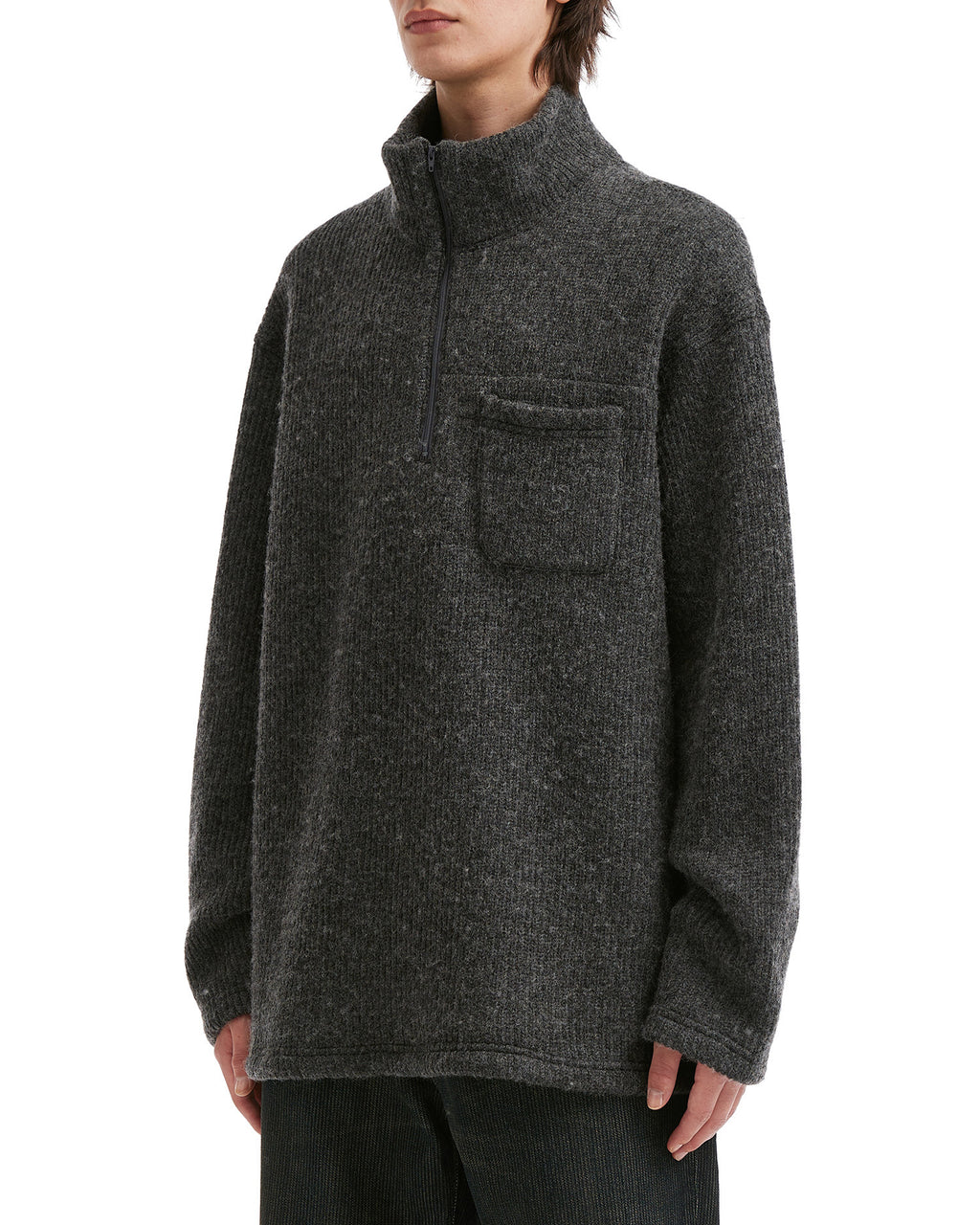 Half-zip sweater