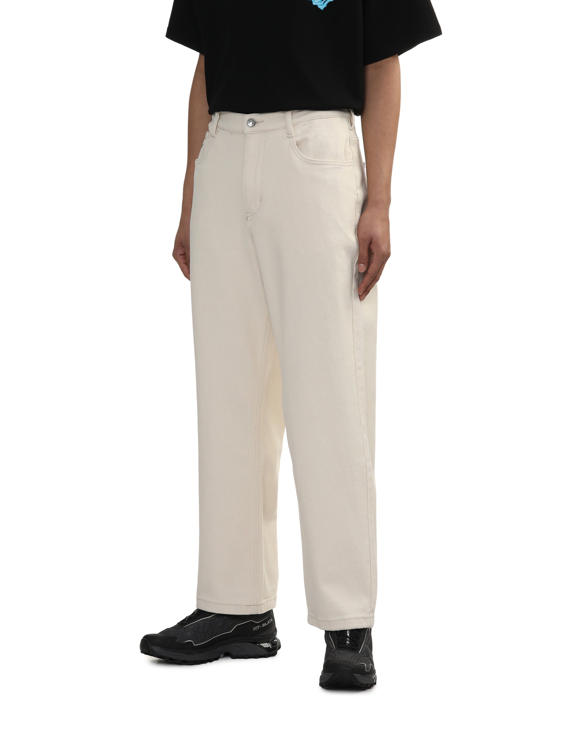 Straight leg jeans