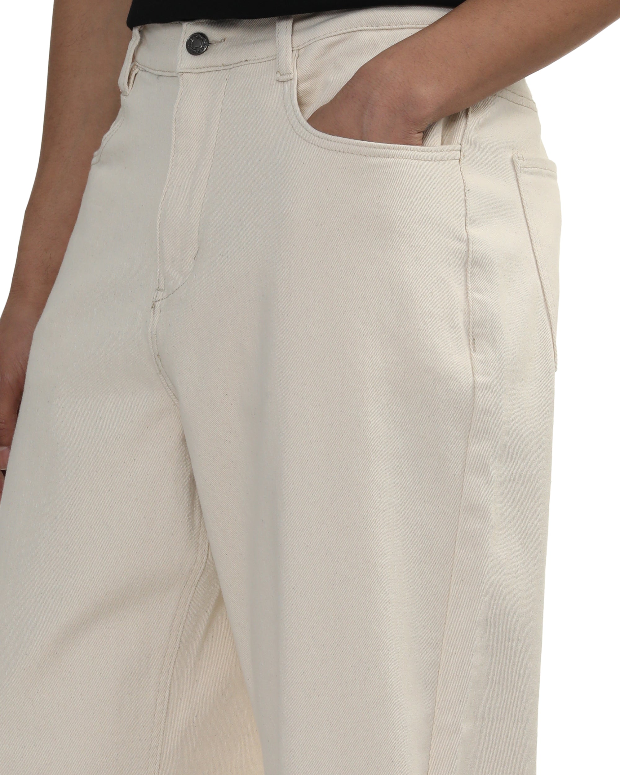 Straight leg jeans