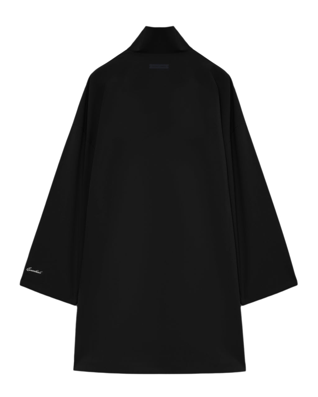 Long zip-up coat