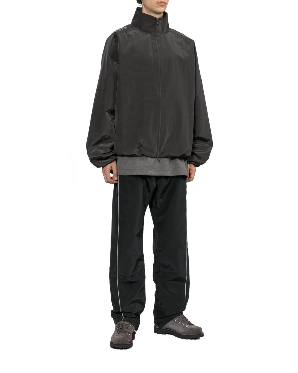 Stand collar jacket