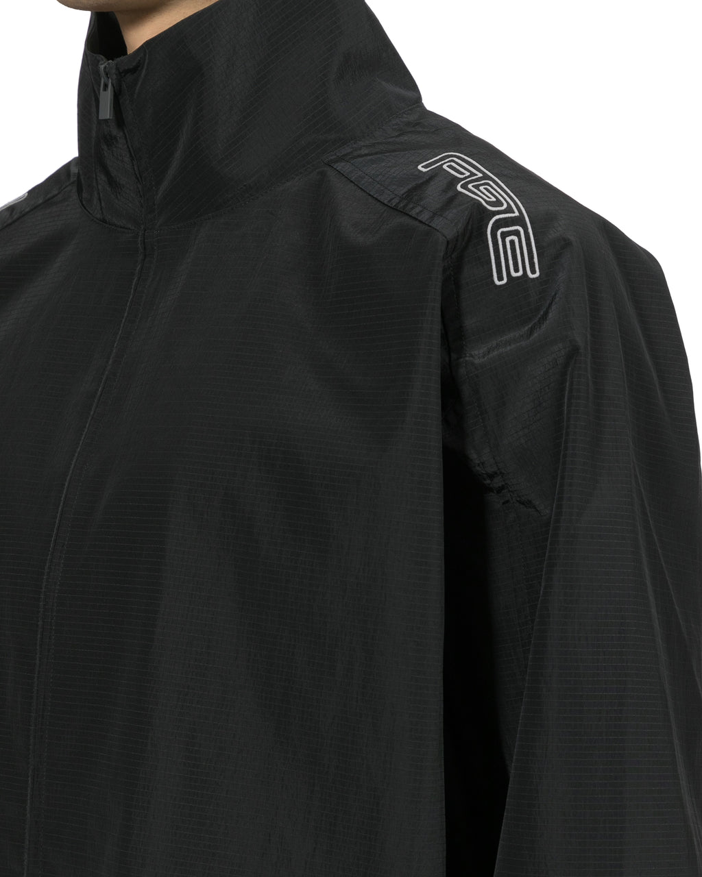 Stand collar zip jacket