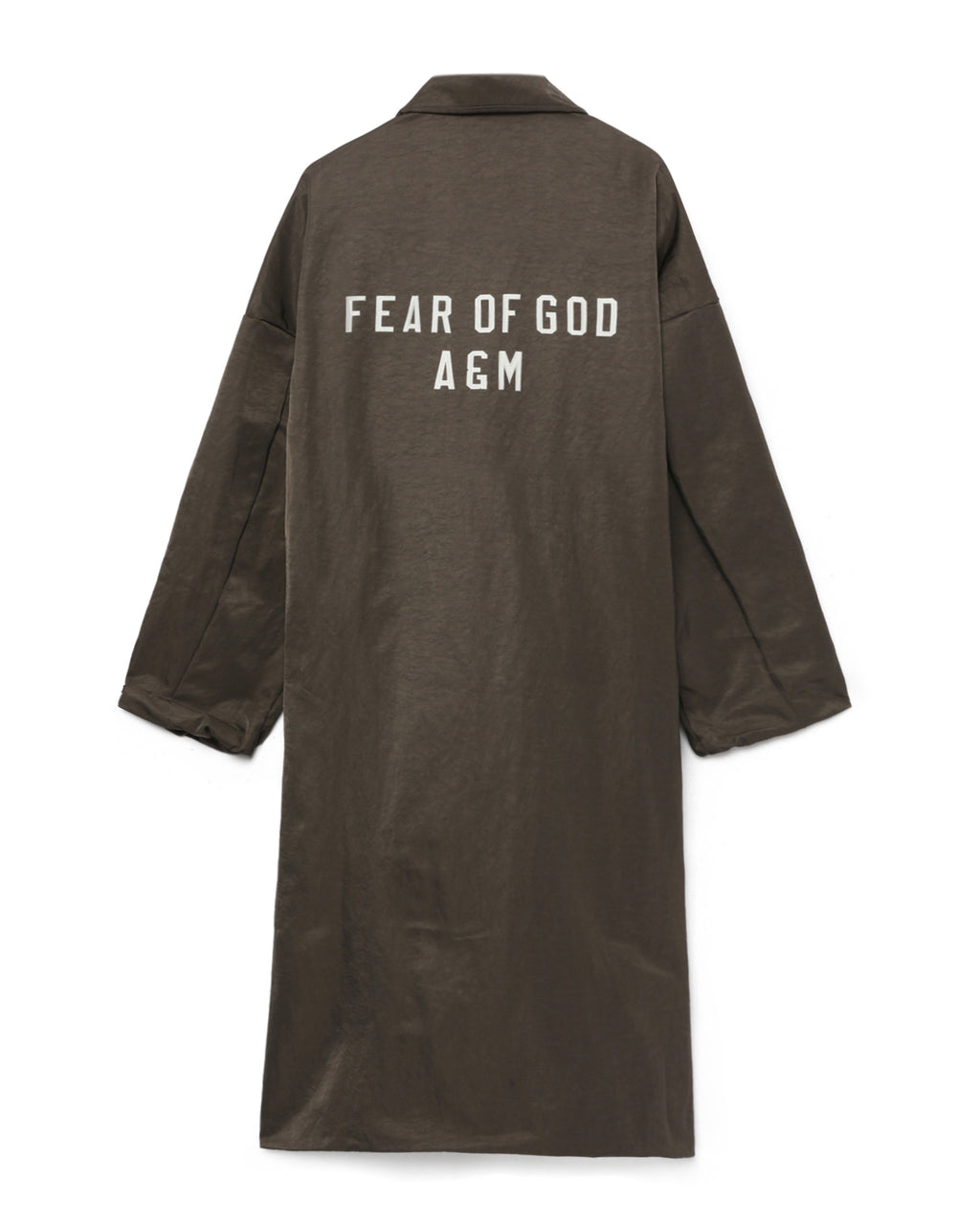 Nylon trench coat