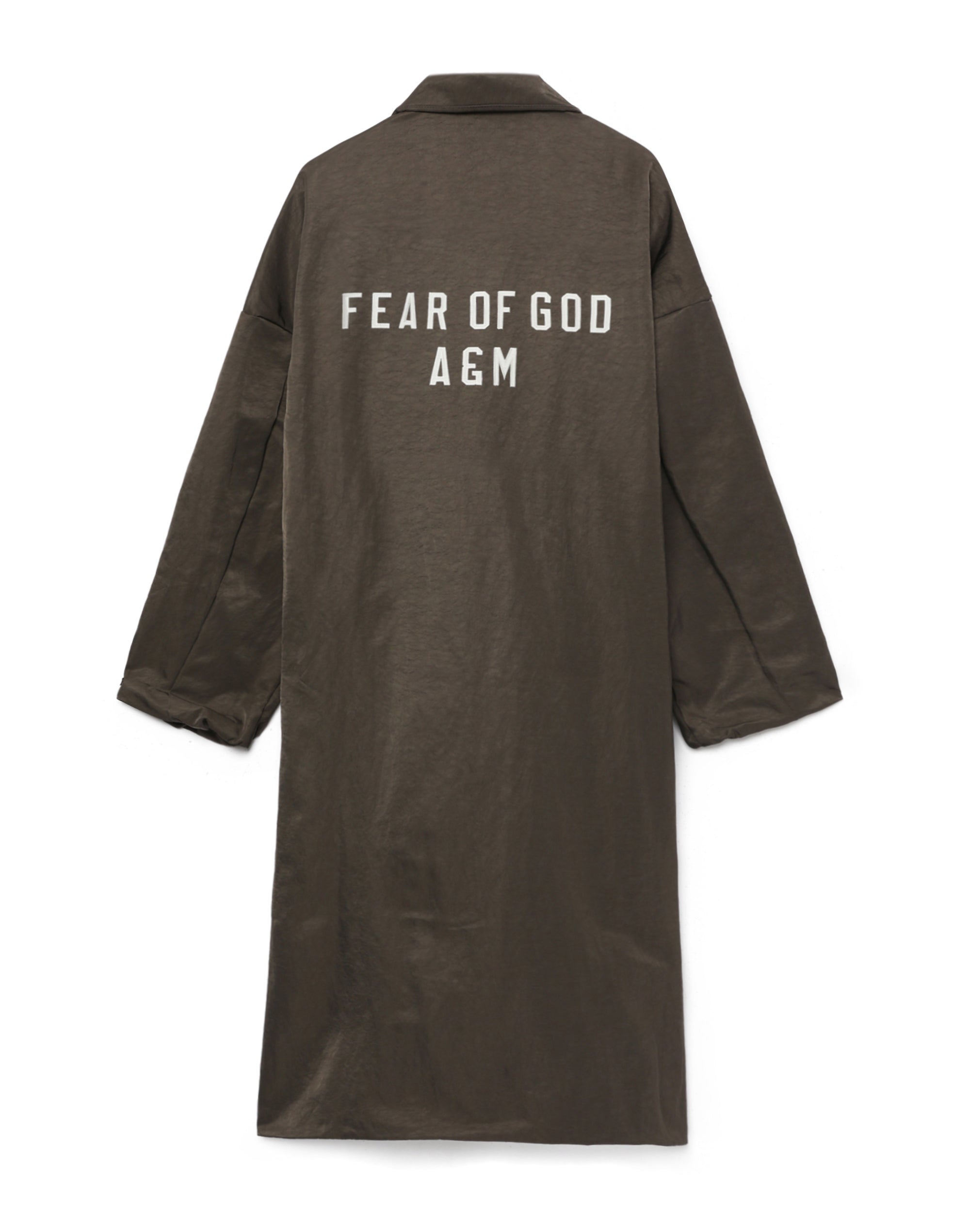 Nylon trench coat