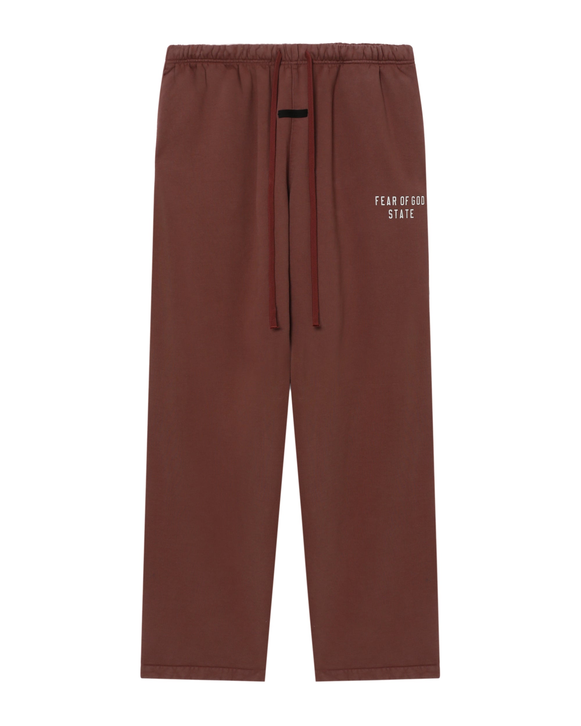 Heavy fleece relaxed pants