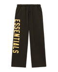 Contrasting logo sweatpants