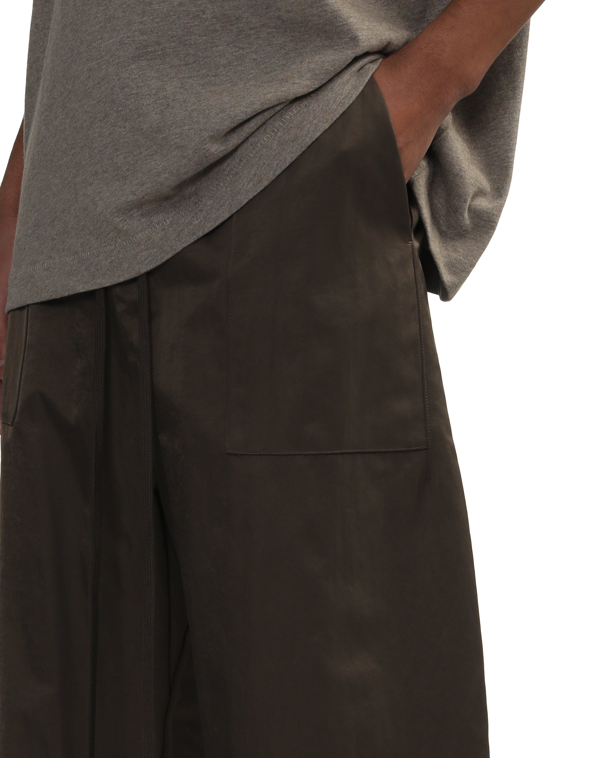 Long drawstring sweatpants