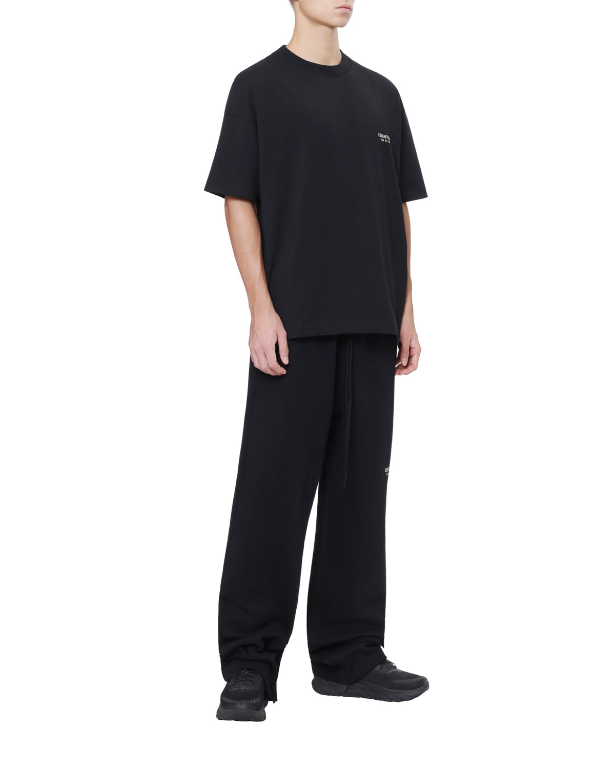 Drawstring waist sweatpants