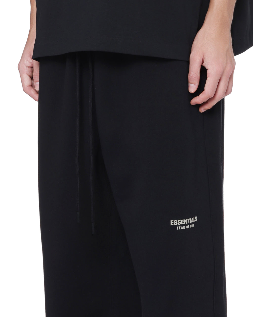 Drawstring waist sweatpants