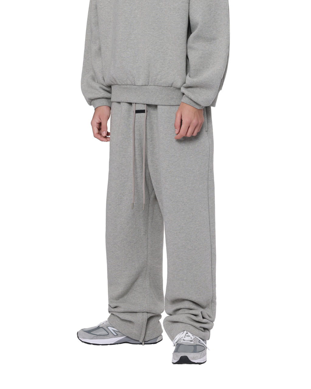 Drawstring waist sweatpants