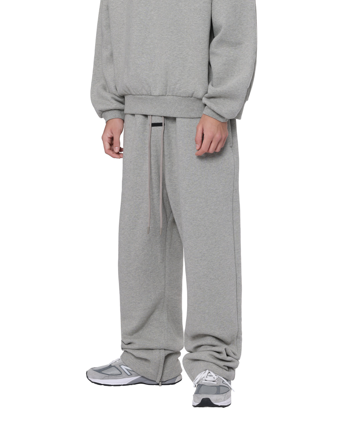 Drawstring waist sweatpants