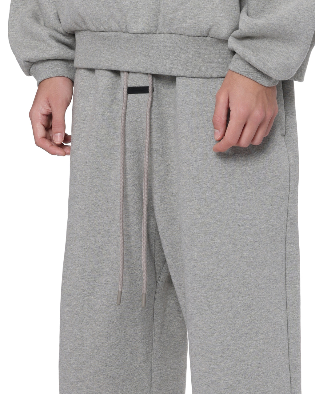 Drawstring waist sweatpants