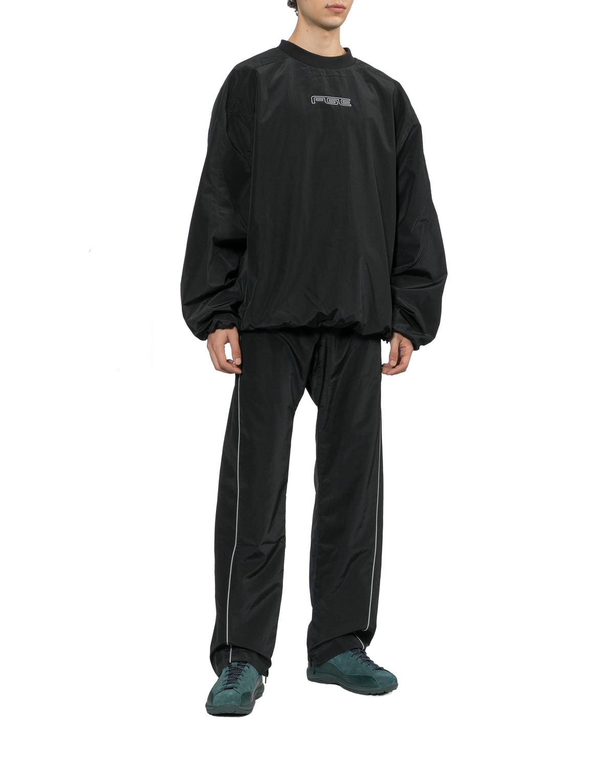 Side stripe pants