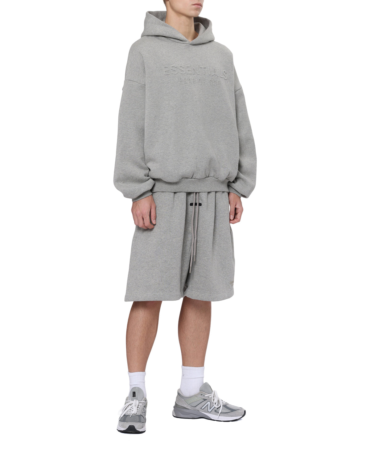Drawstring waist shorts