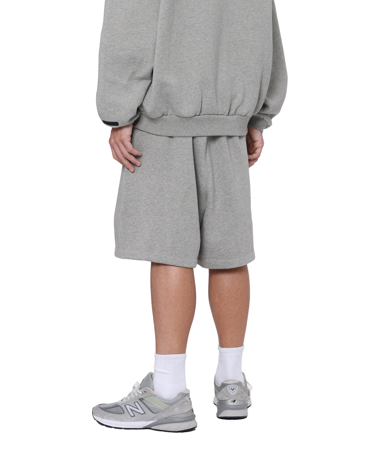 Drawstring waist shorts