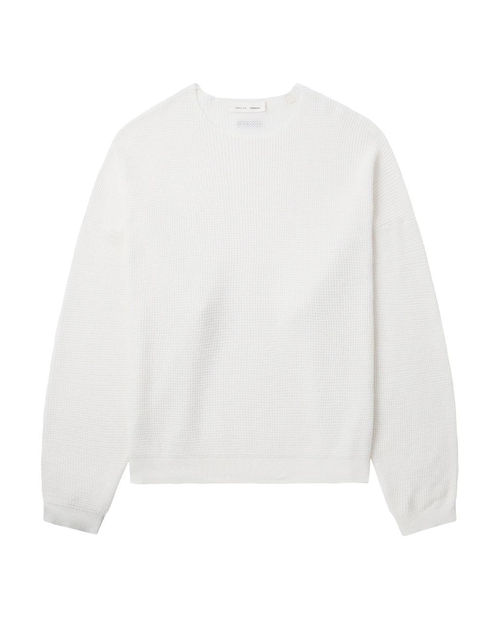 Waffle sweater