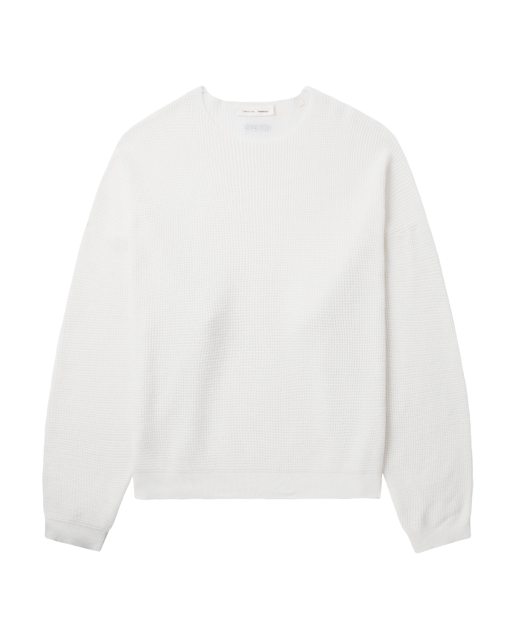 Waffle sweater
