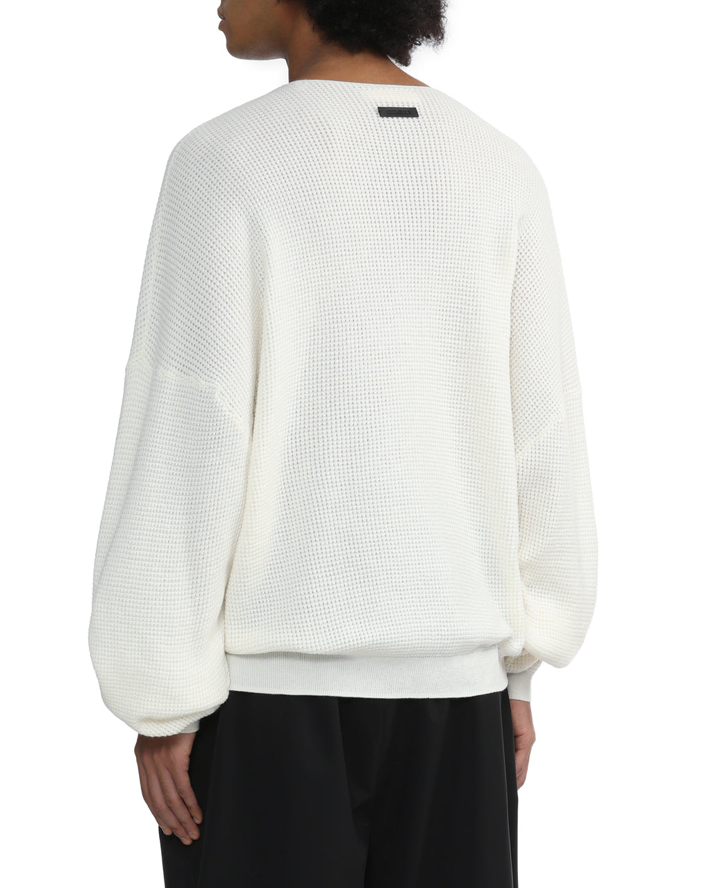 Waffle sweater