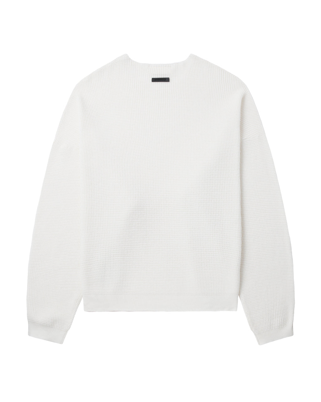 Waffle sweater