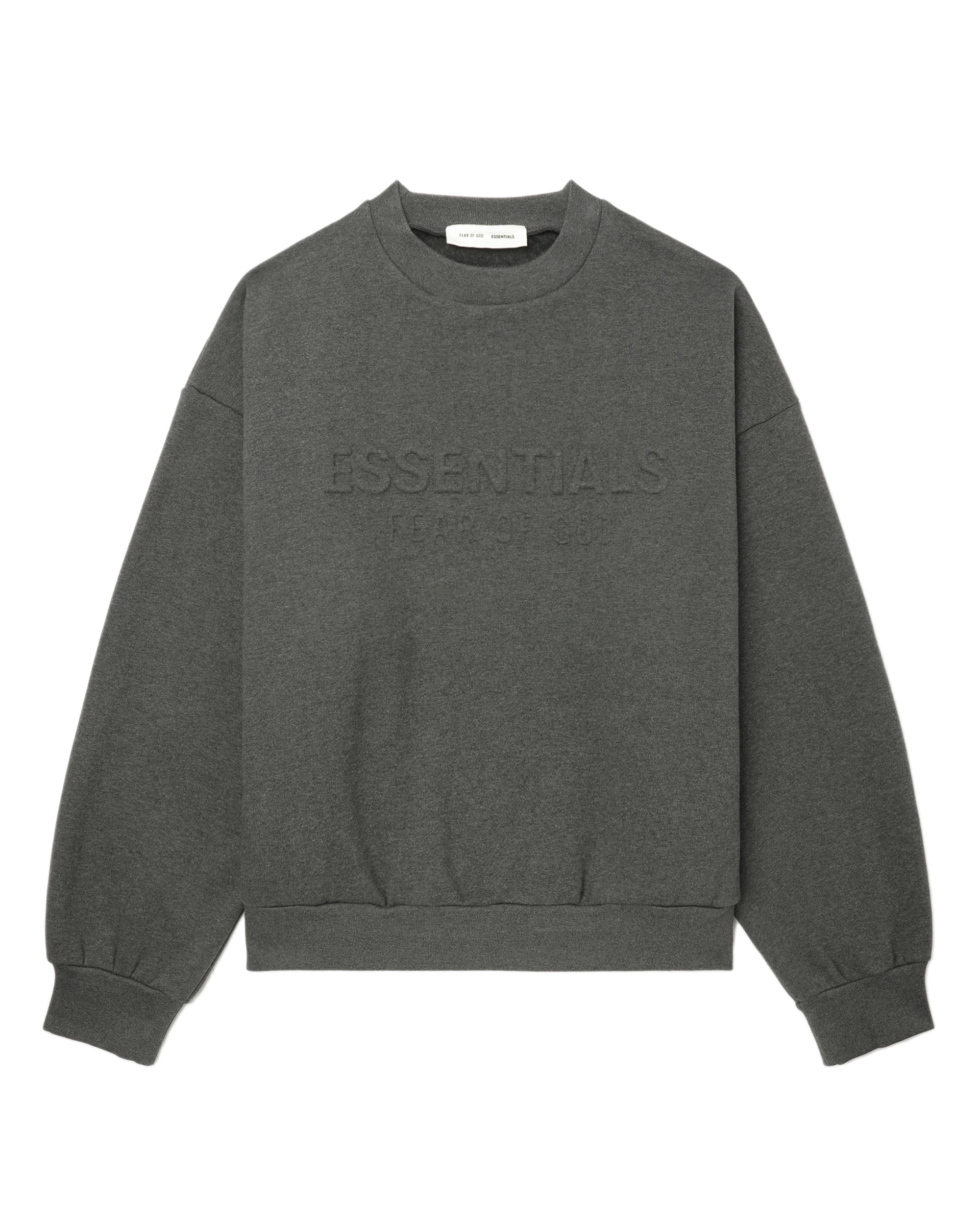 Embossed sweatshirt