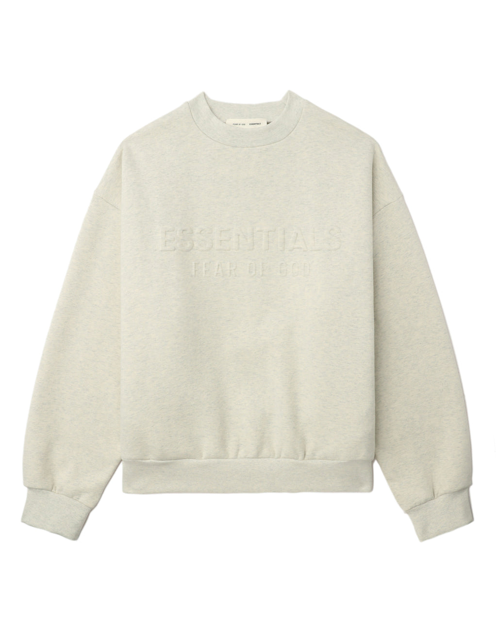 Embossed sweatshirt