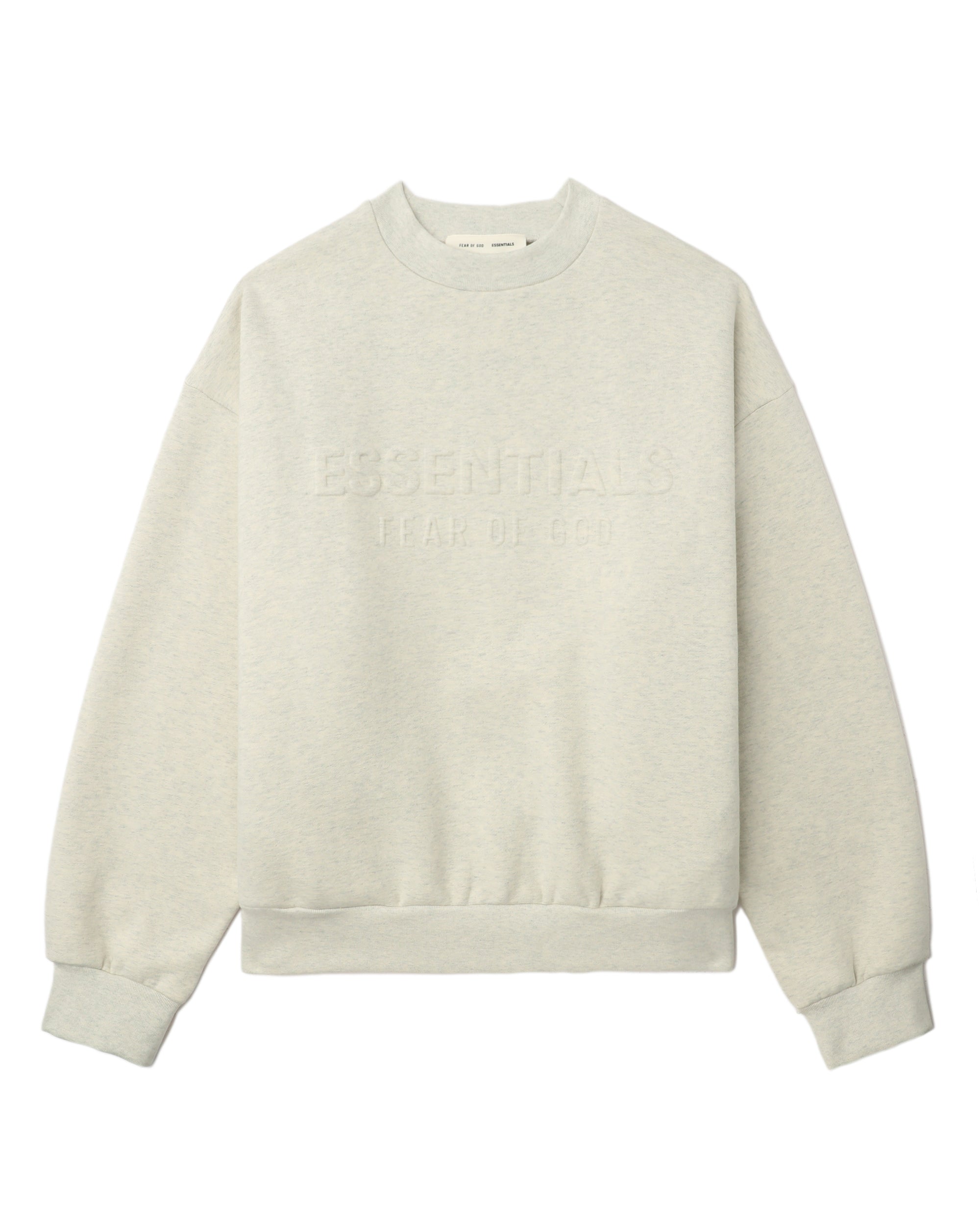 Embossed sweatshirt