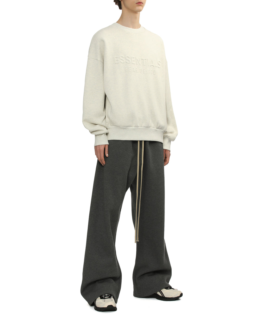 Embossed sweatshirt