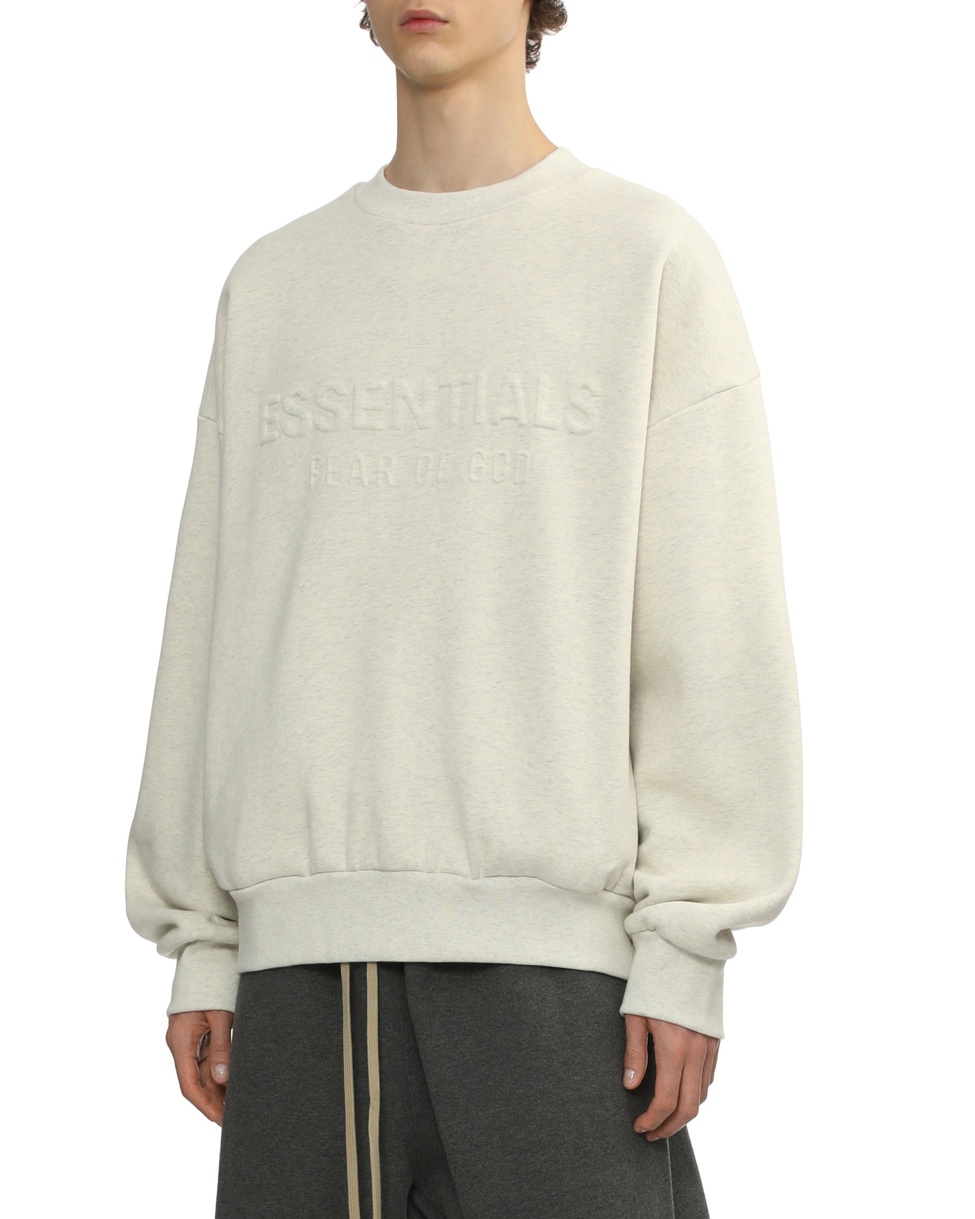 Embossed sweatshirt