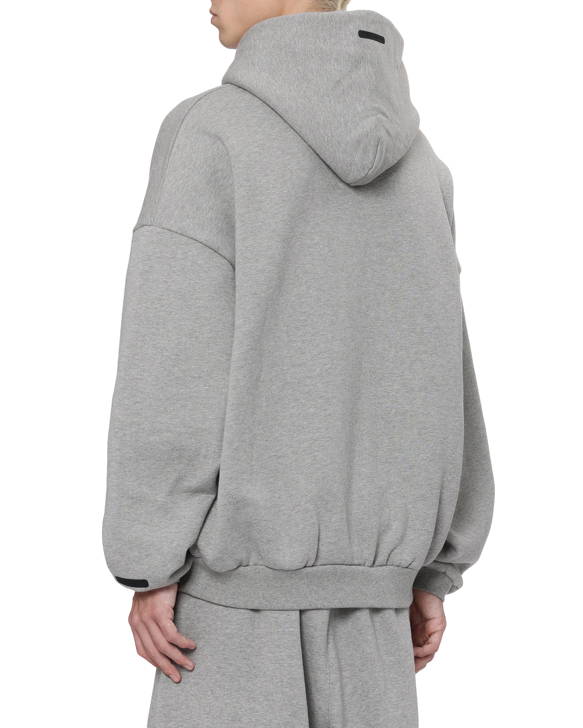 Embossed logo pullover hoodie