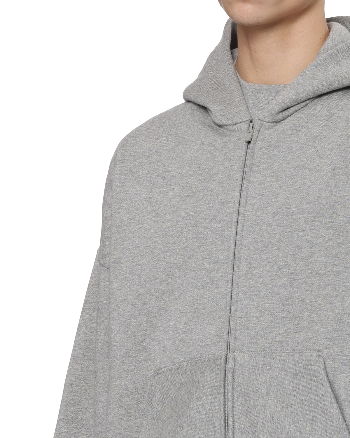 Zip-up hoodie