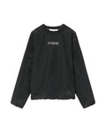 Crew neck long sleeve tee