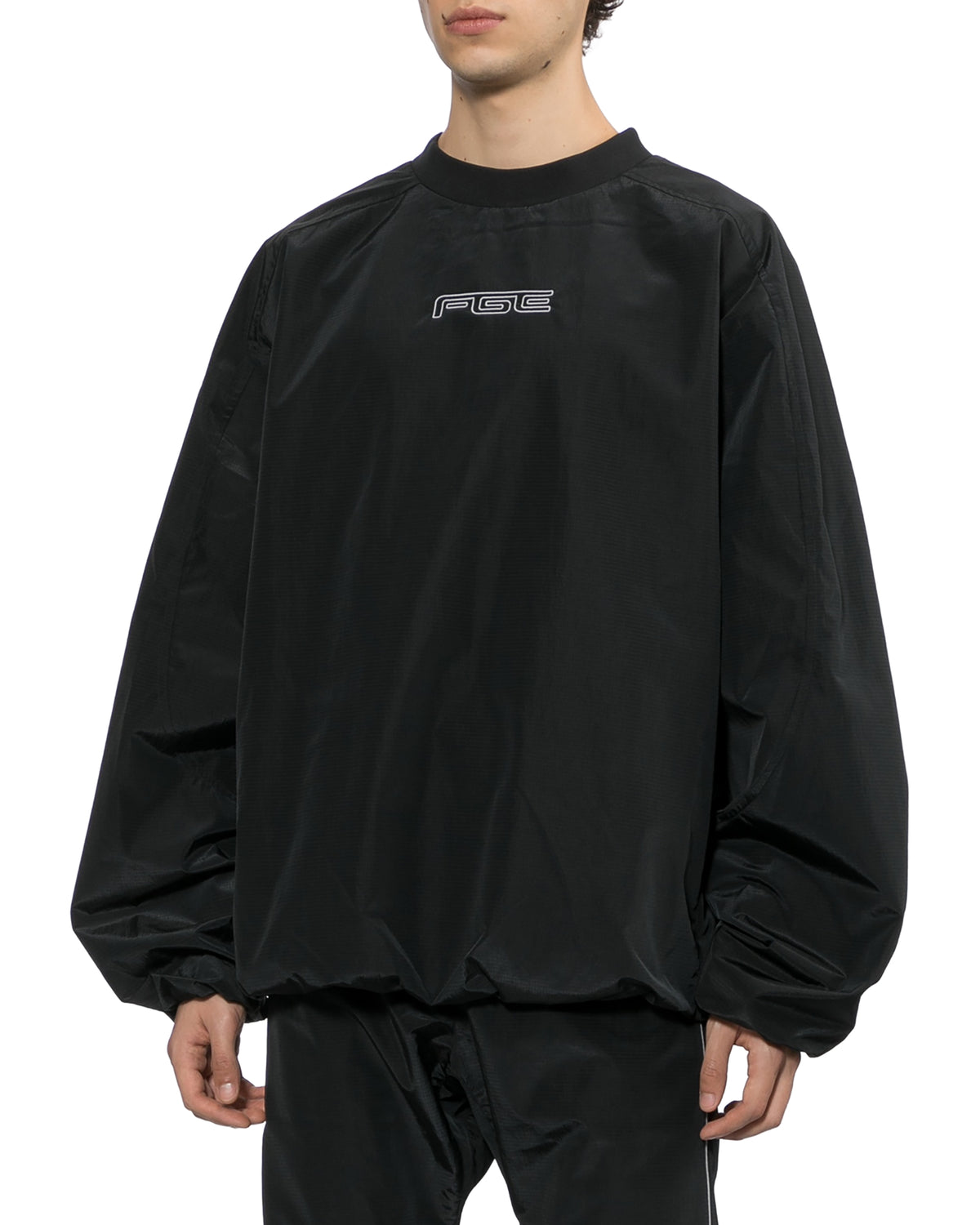 Crew neck long sleeve tee