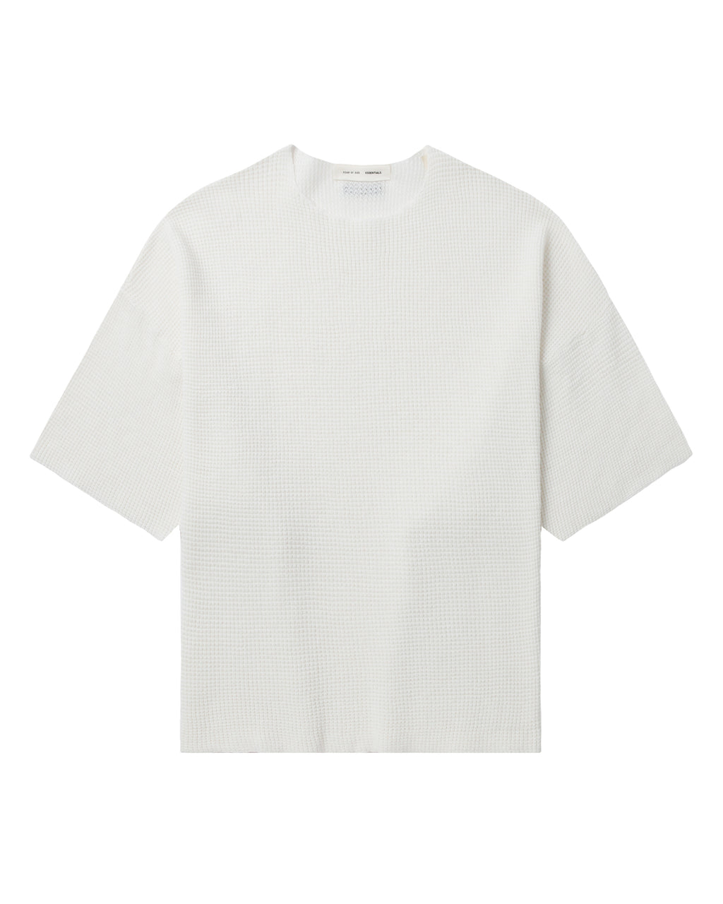 Waffle knit tee