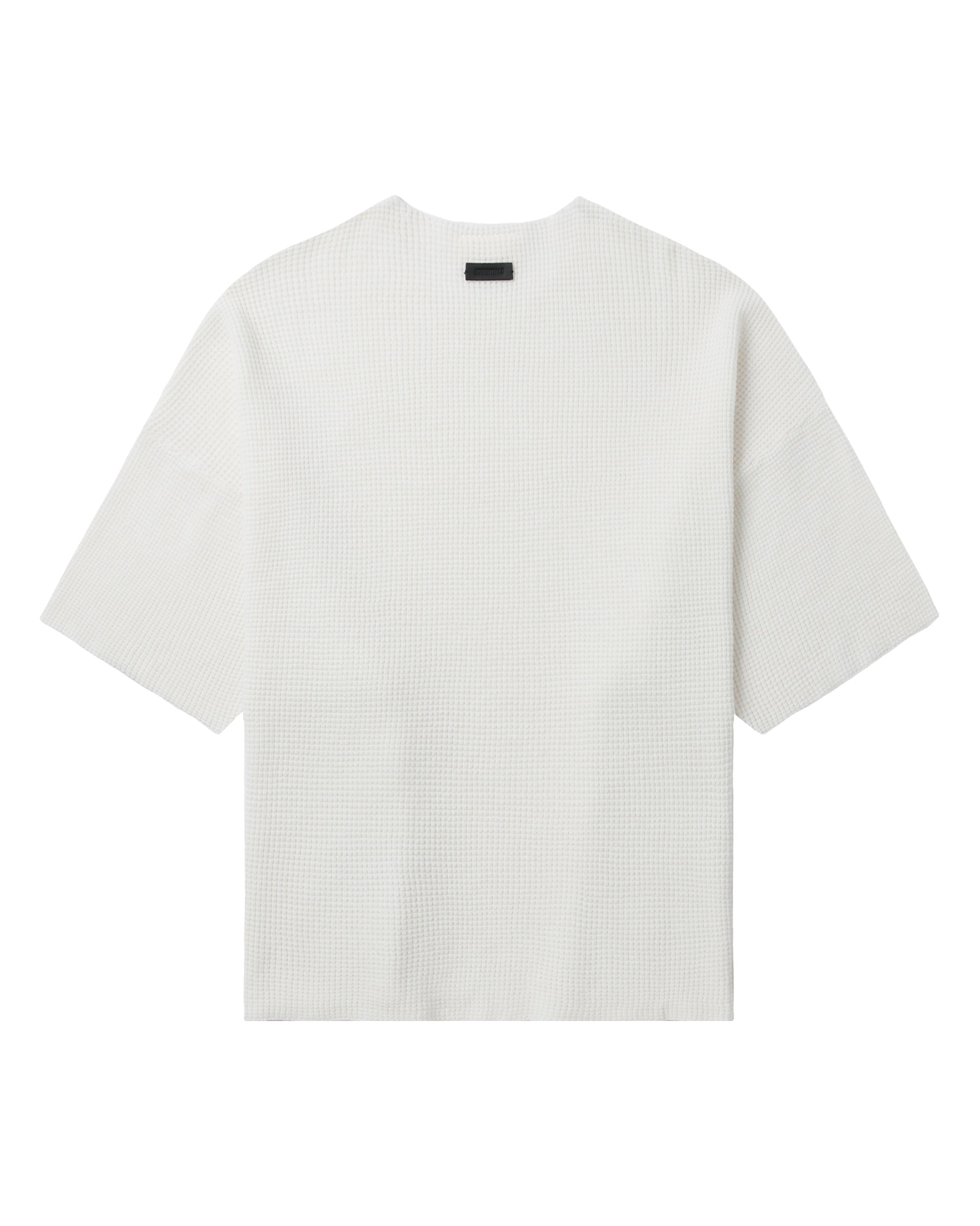 Waffle knit tee