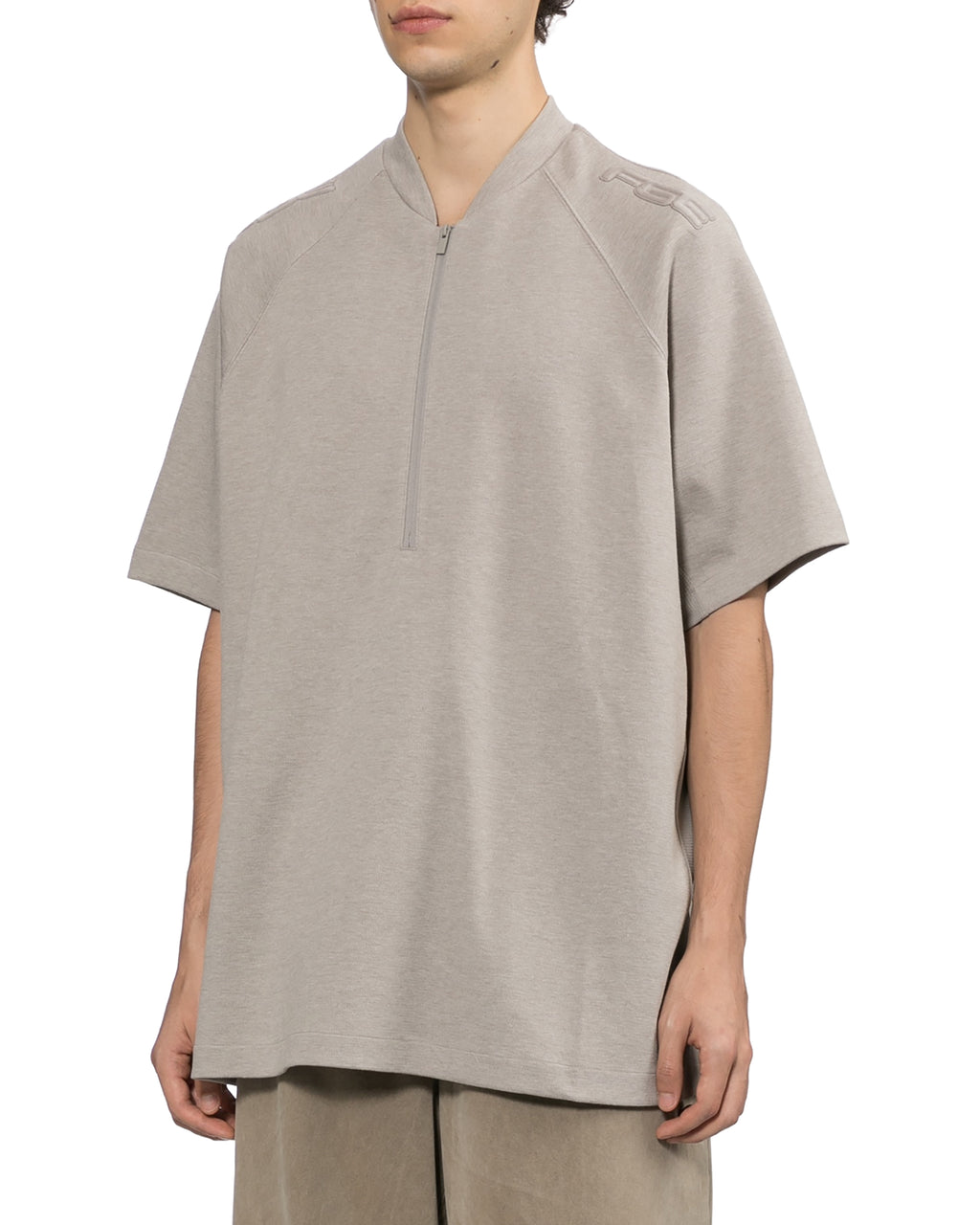 Half-zip raglan tee