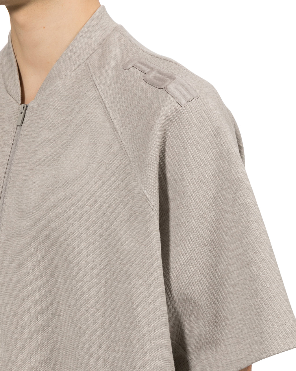 Half-zip raglan tee
