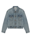 Cropped denim jacket