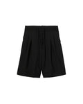 Pleated shorts
