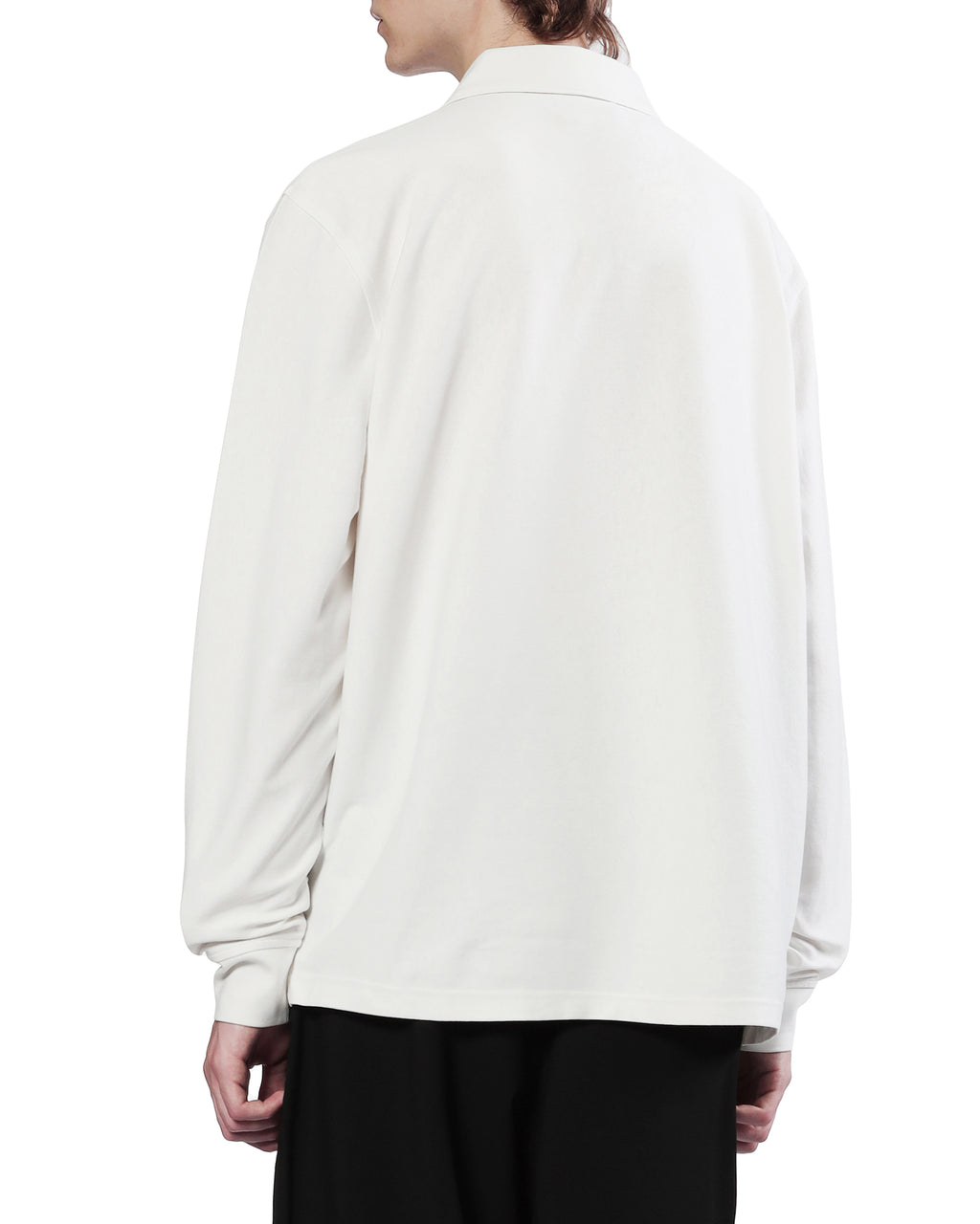 X Craig Green long sleeve V overlay poloshirt