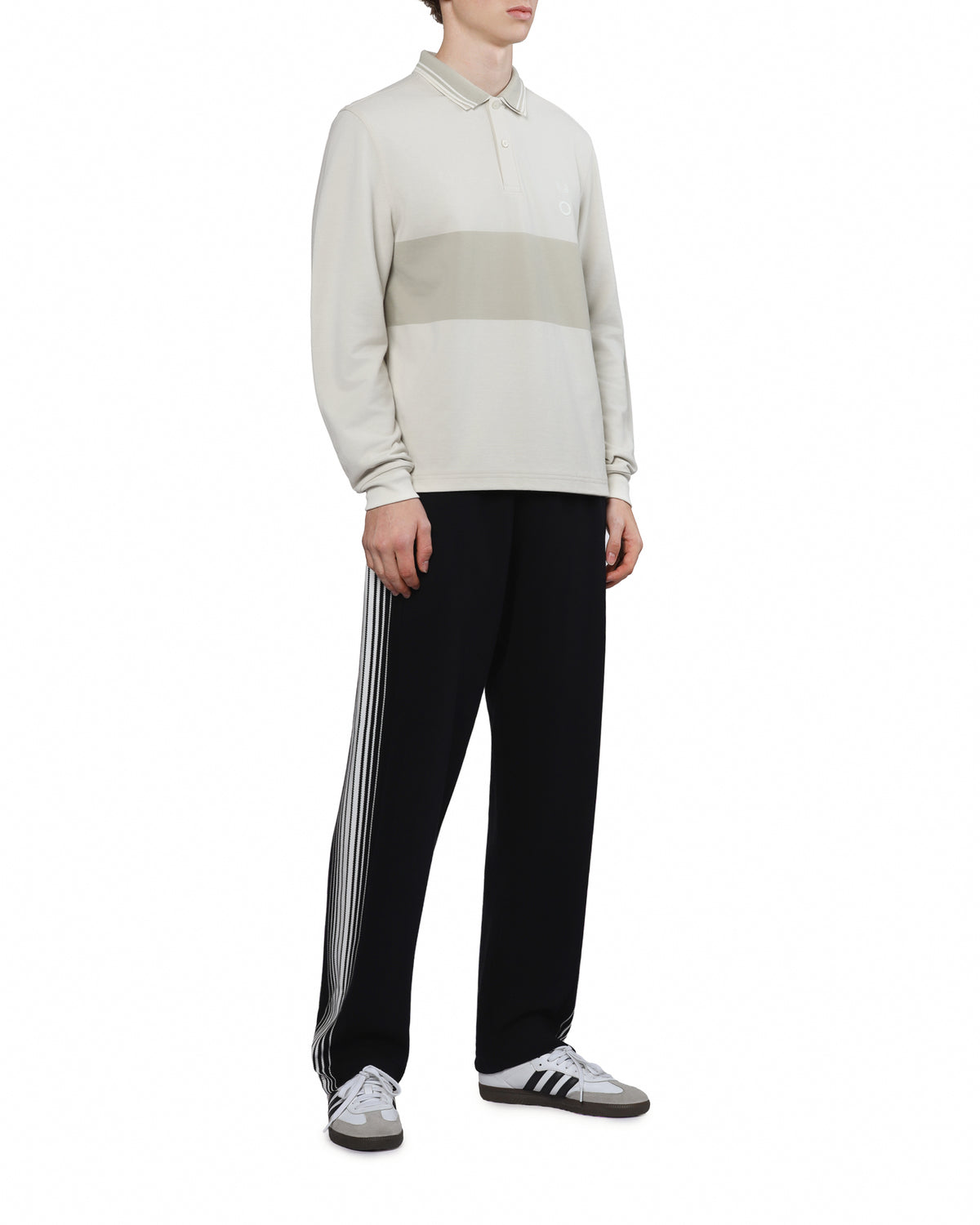 X Craig Green reversible long sleeve poloshirt